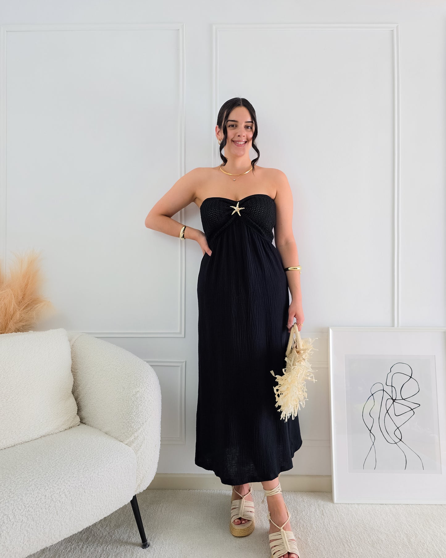VESTIDO BENICE PRETO