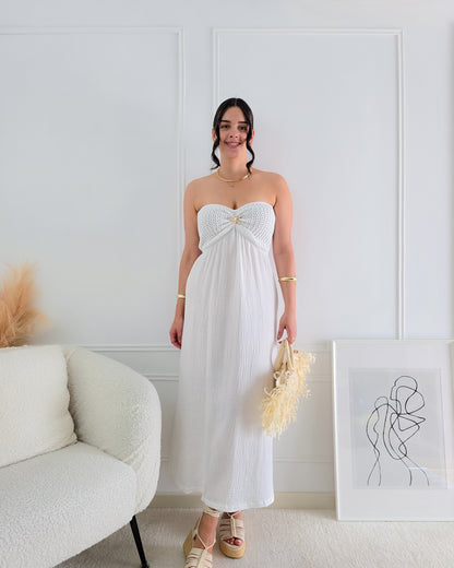 VESTIDO BENICE BRANCO