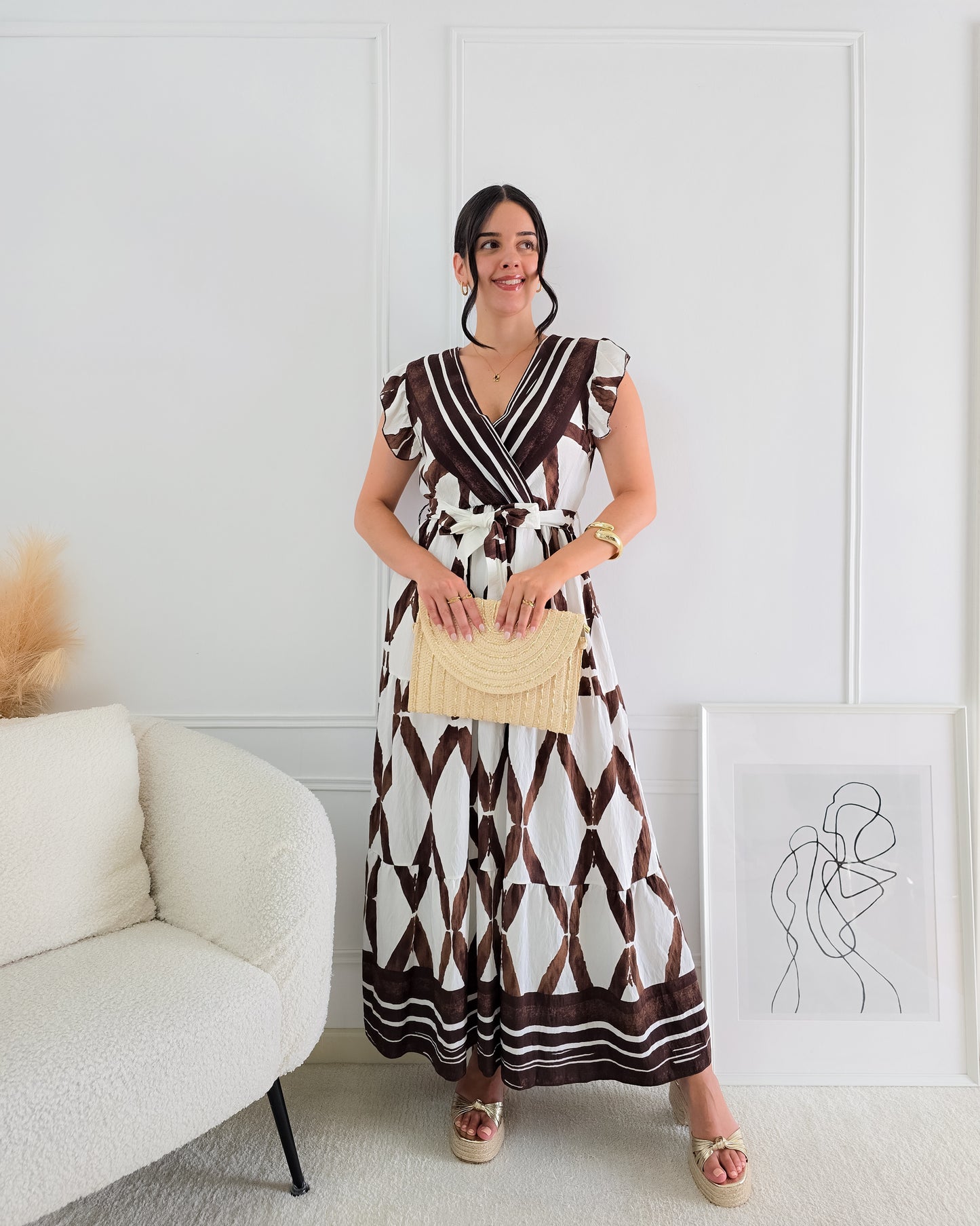 VESTIDO BRISA CASTANHO