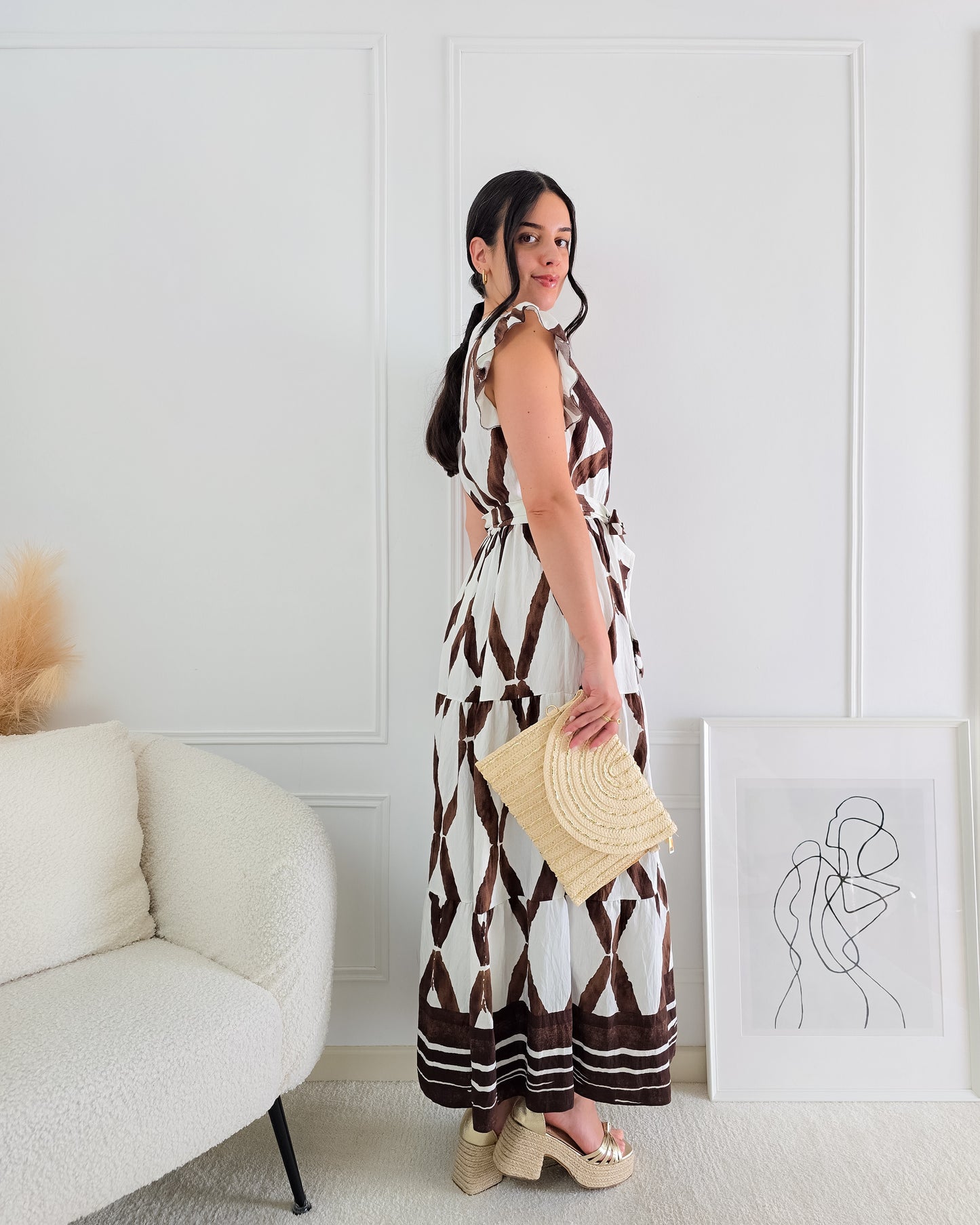 VESTIDO BRISA CASTANHO