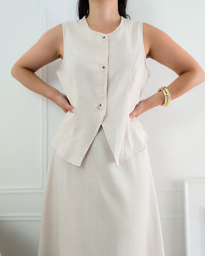 CONJUNTO JANETE BEGE