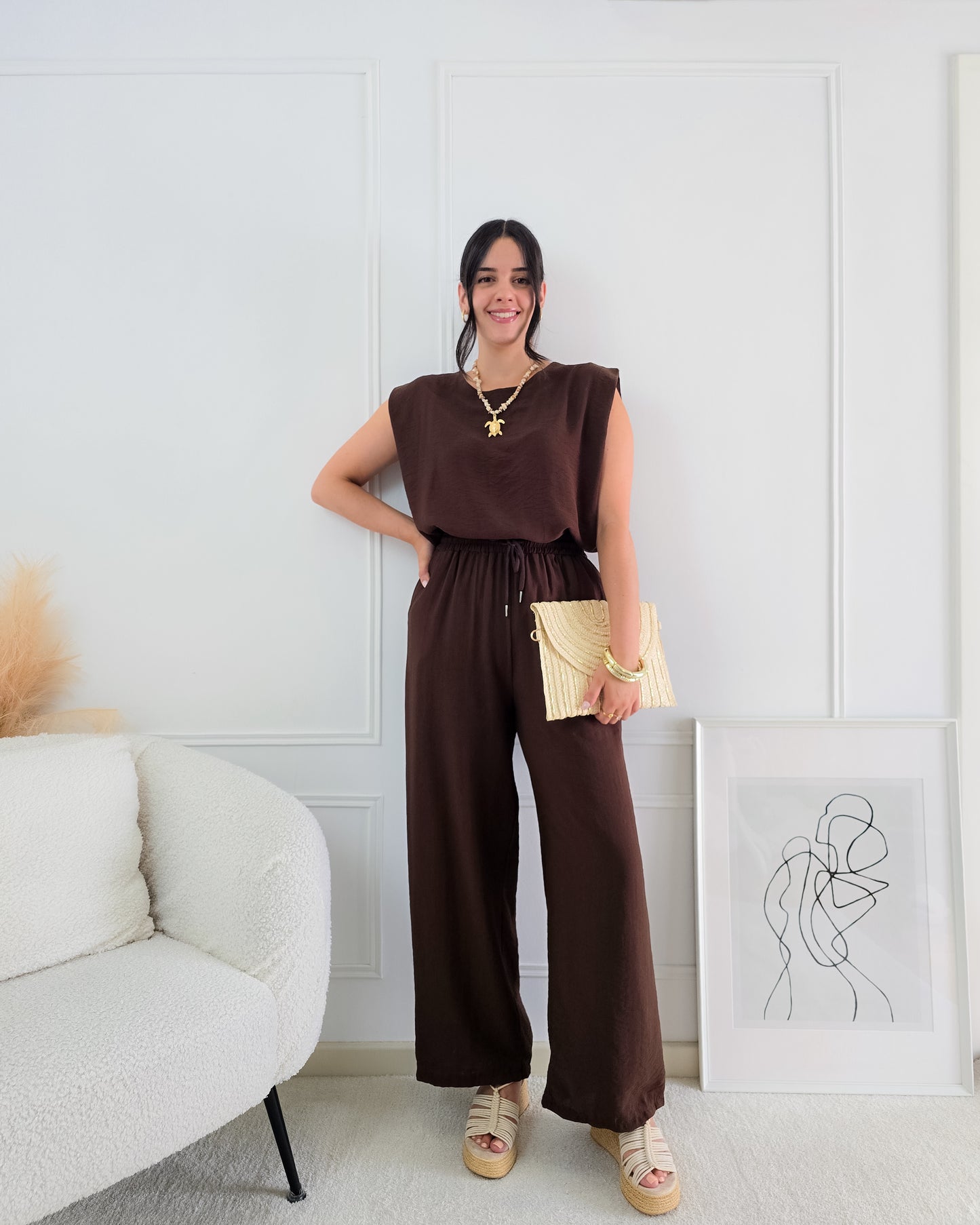 CONJUNTO ABBY CASTANHO