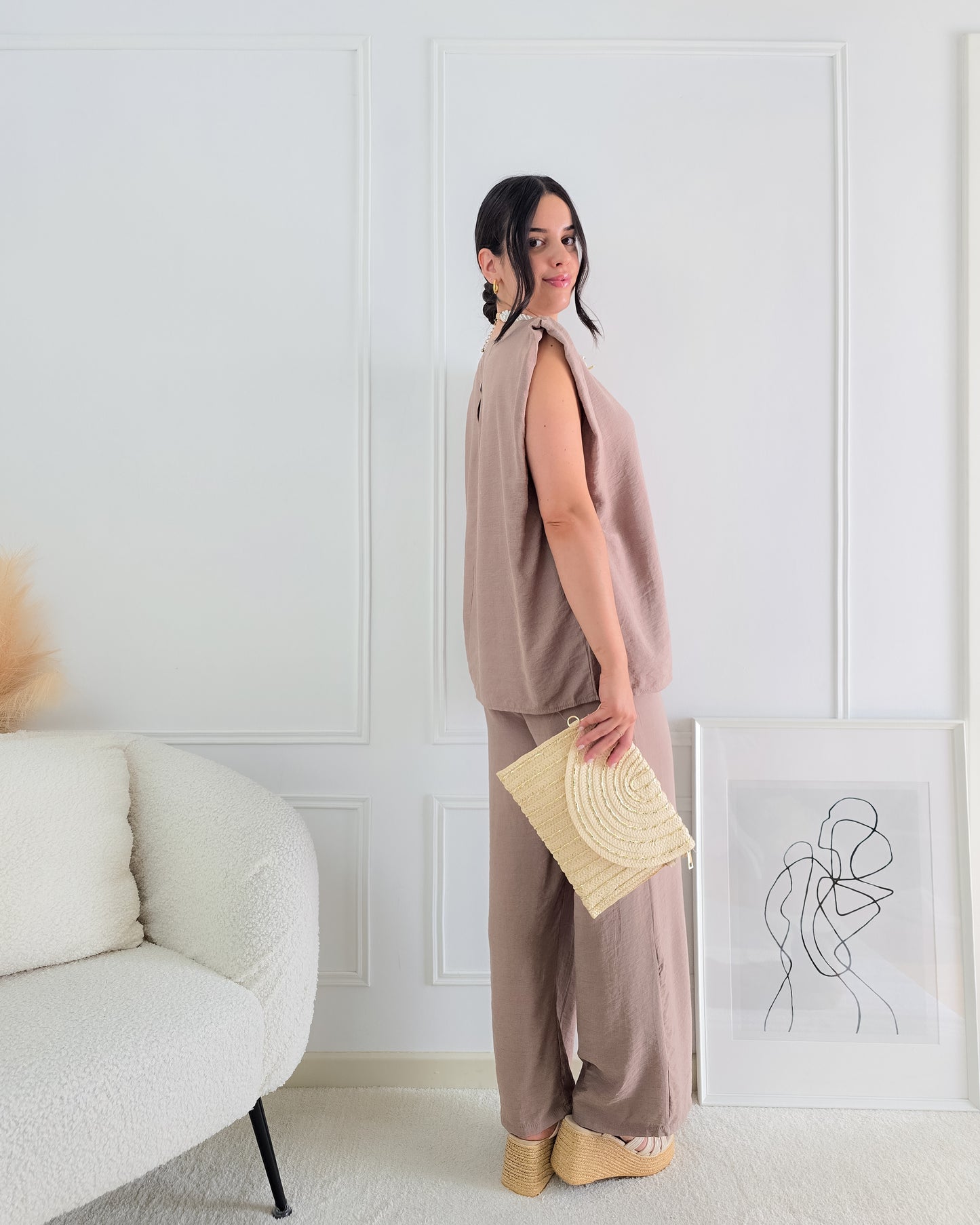 CONJUNTO ABBY BEGE
