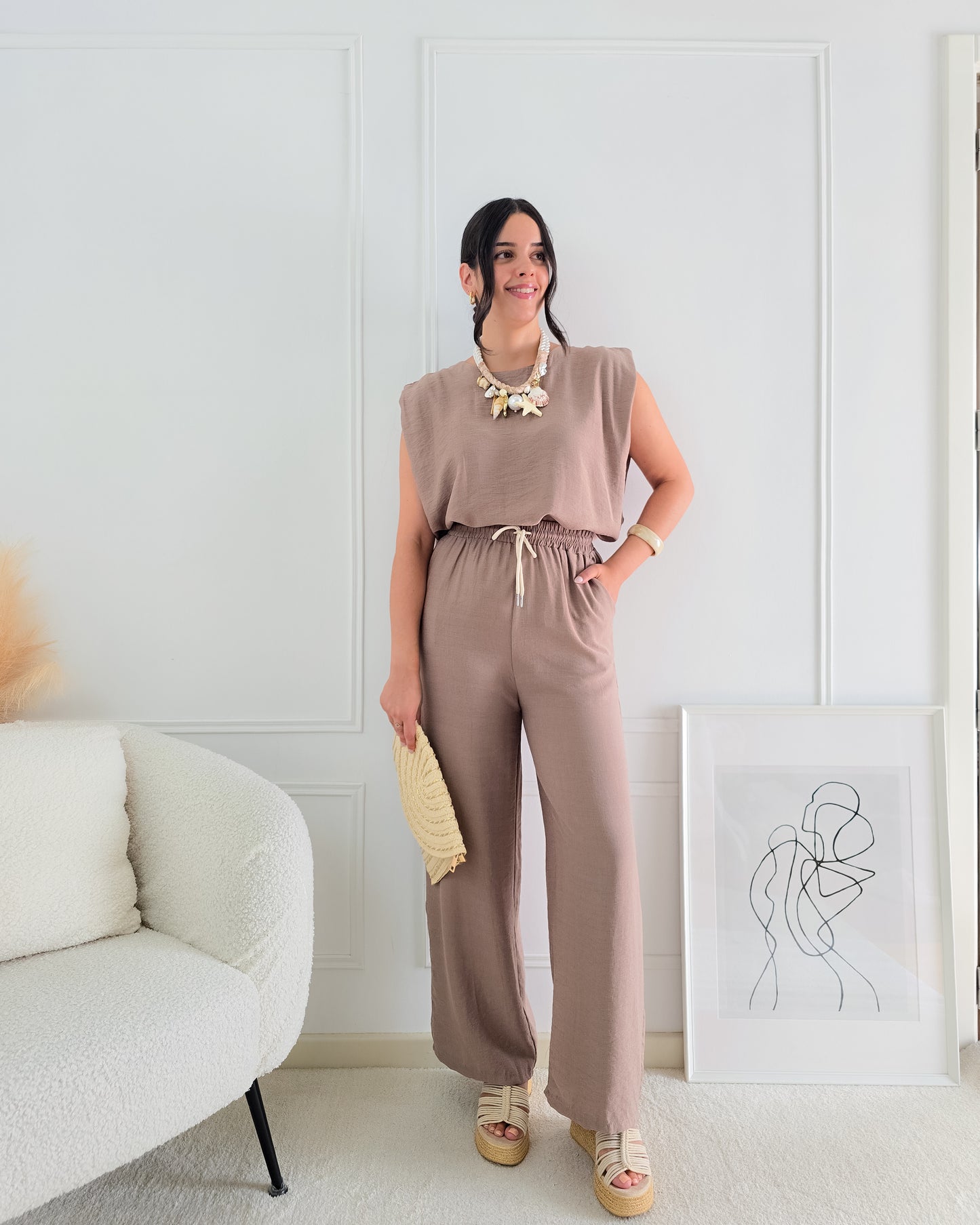 CONJUNTO ABBY BEGE