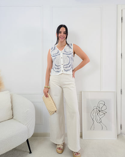 CAMISOLA CADI BRANCO