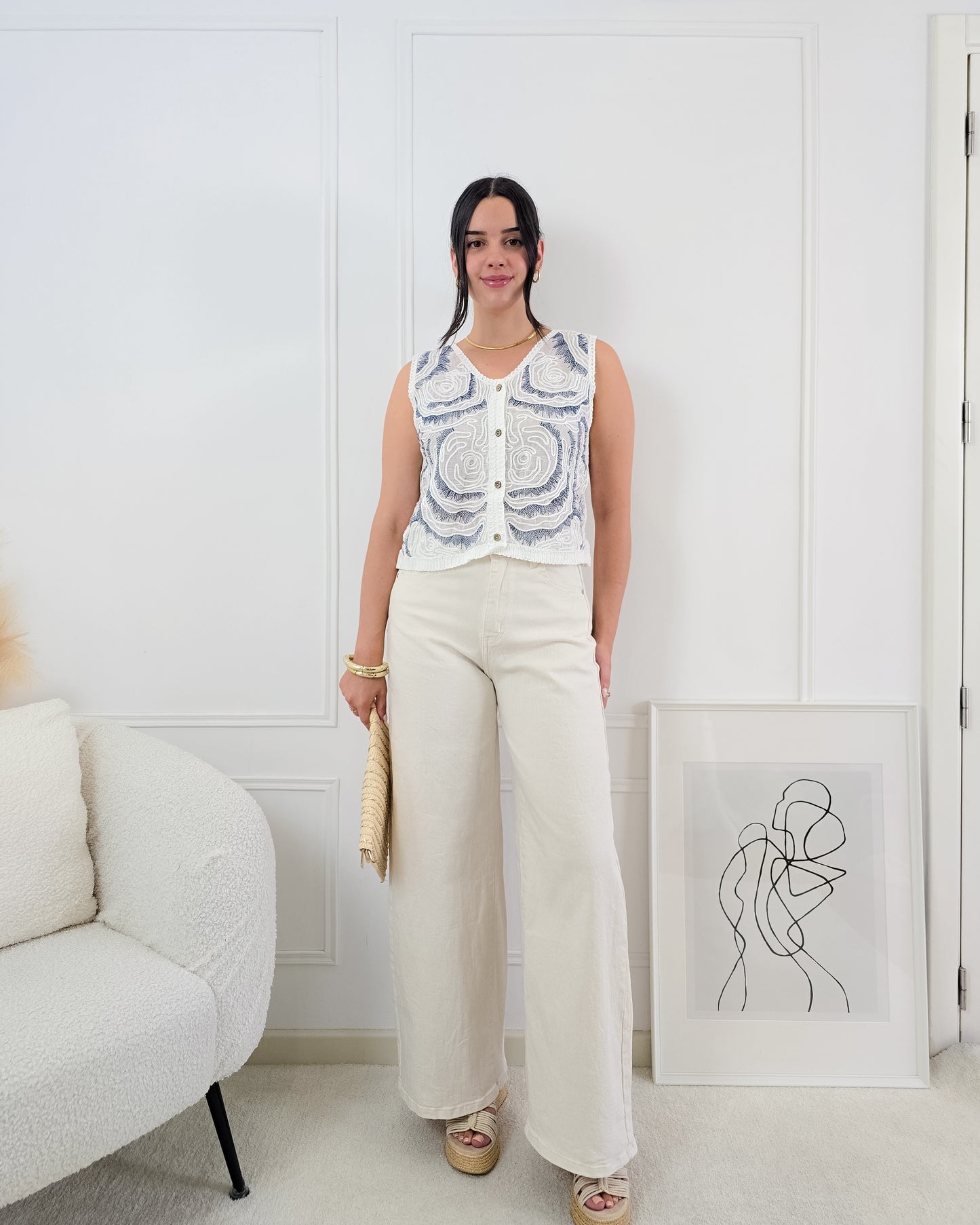 CAMISOLA CADI BRANCO