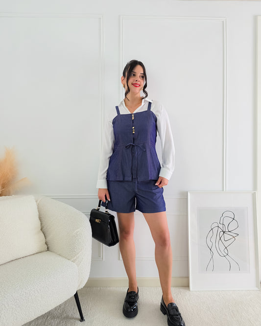 CONJUNTO CLARA (azul escuro)