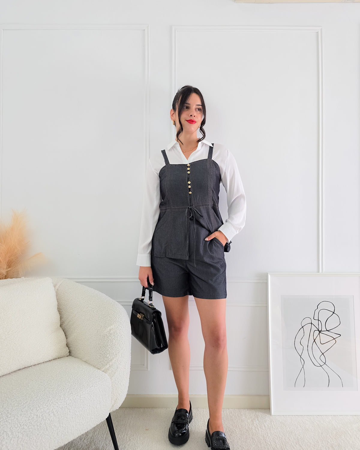 CONJUNTO CLARA PRETO