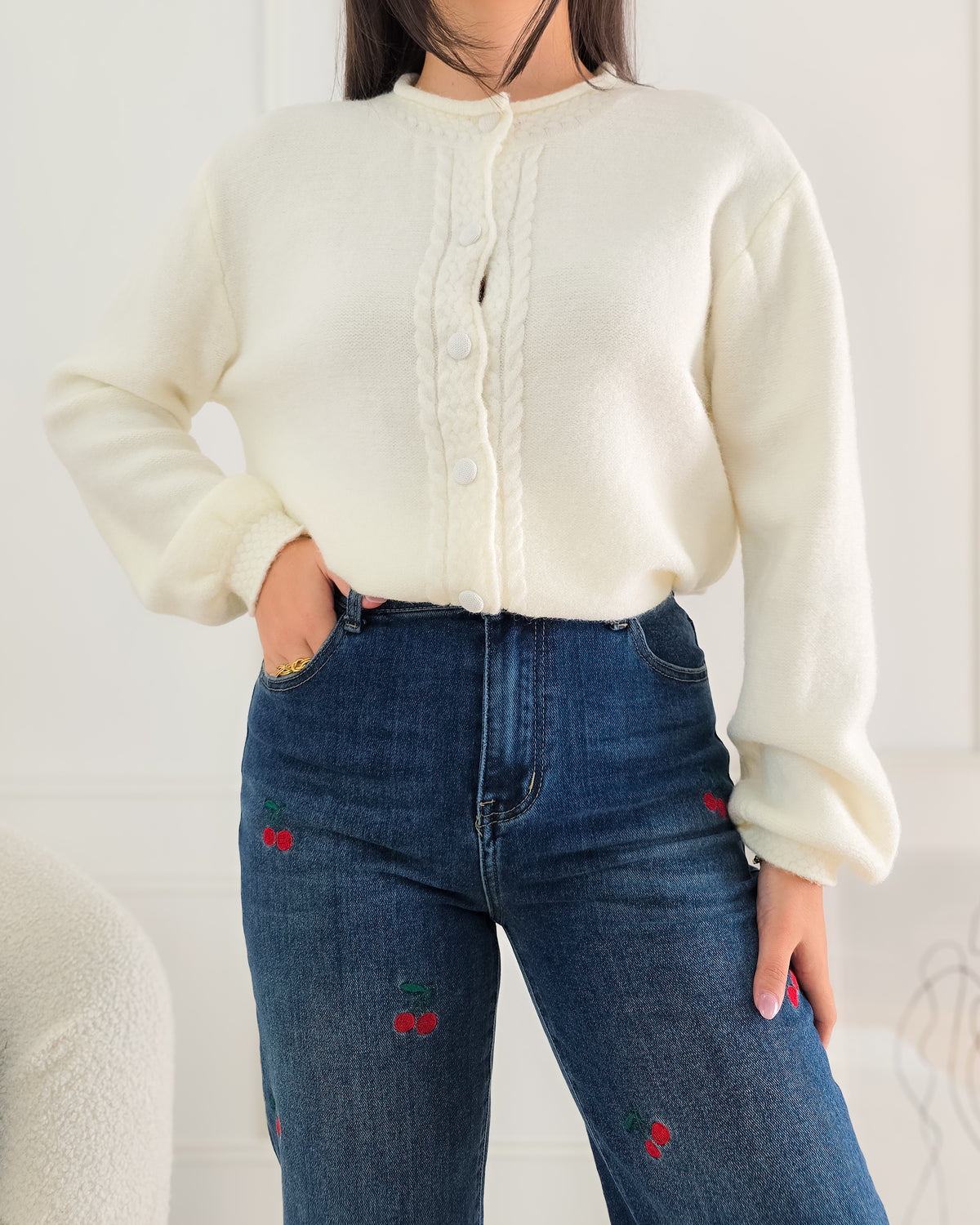 CARDIGAN MATILDE BRANCO