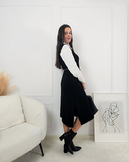 VESTIDO INES PRETO