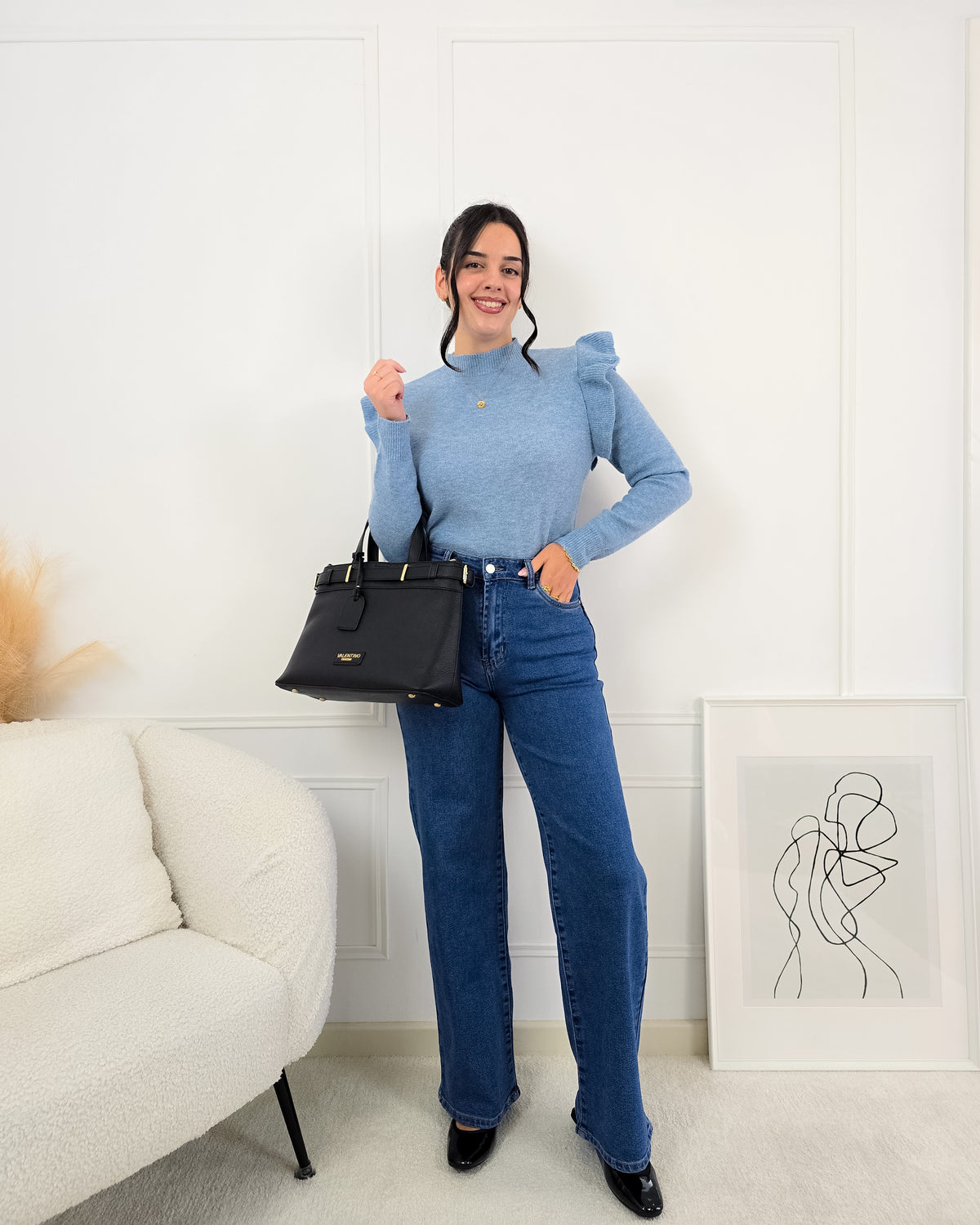 CAMISOLA BEATRIZ AZUL