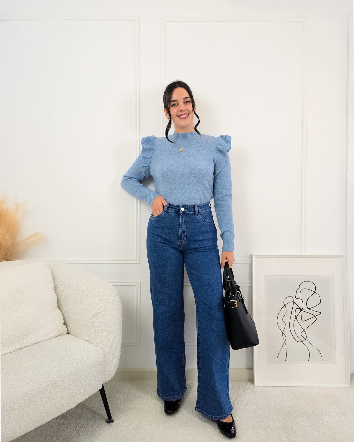 CAMISOLA BEATRIZ AZUL