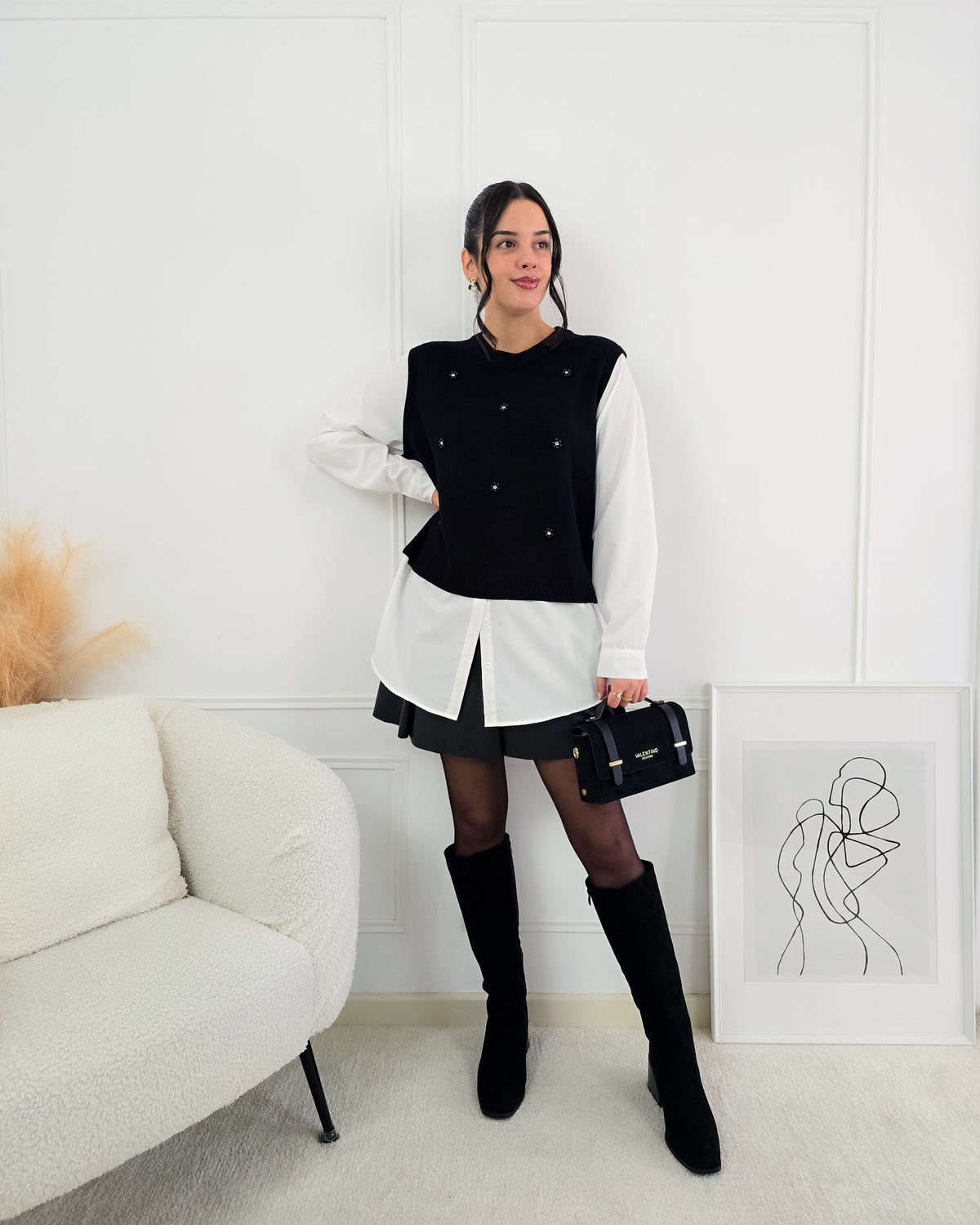 CAMISOLA ALICE PRETO