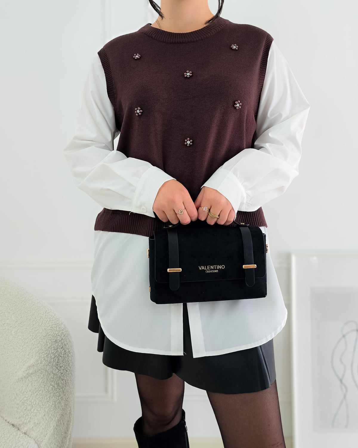 CAMISOLA ALICE CASTANHO