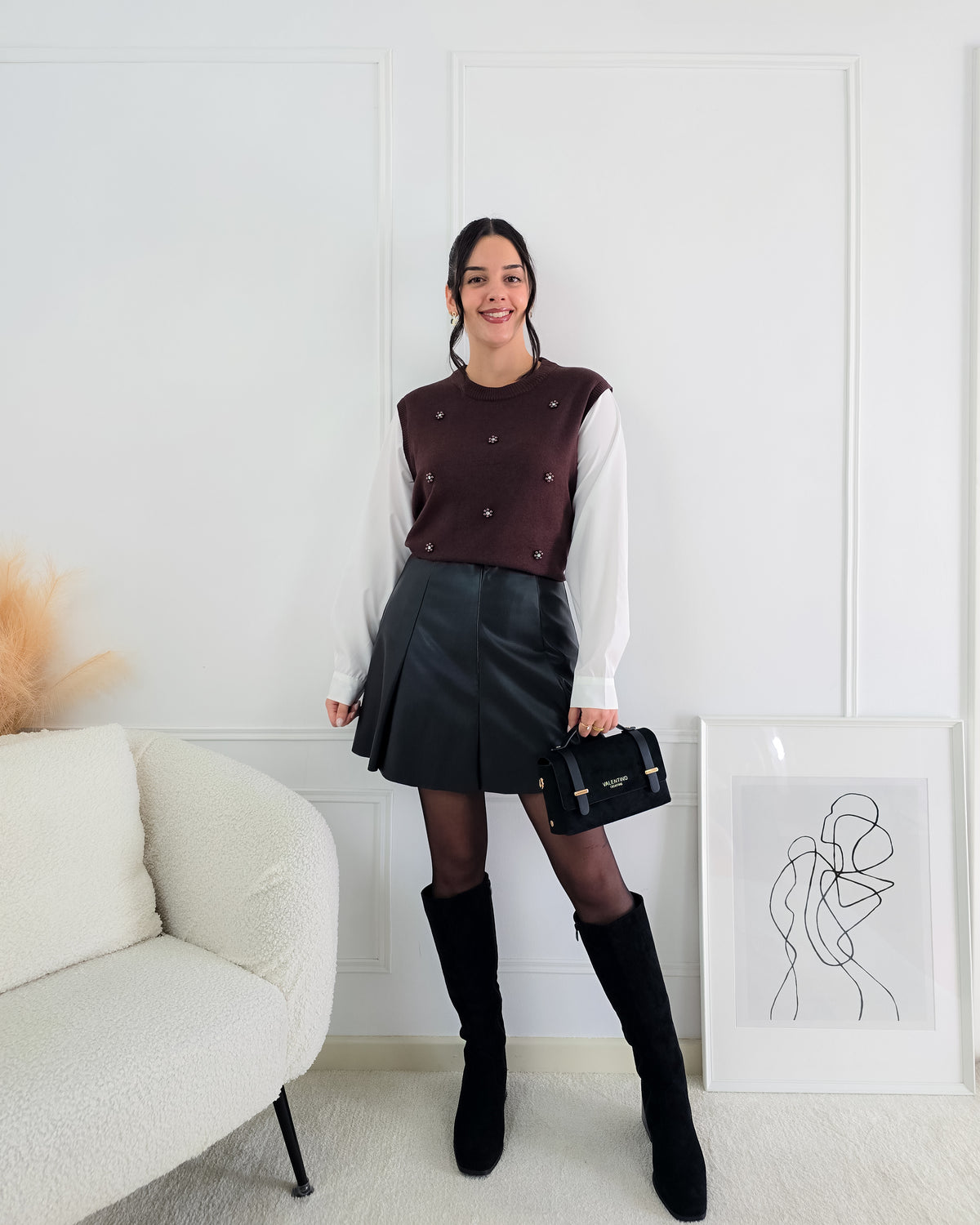 CAMISOLA ALICE CASTANHO