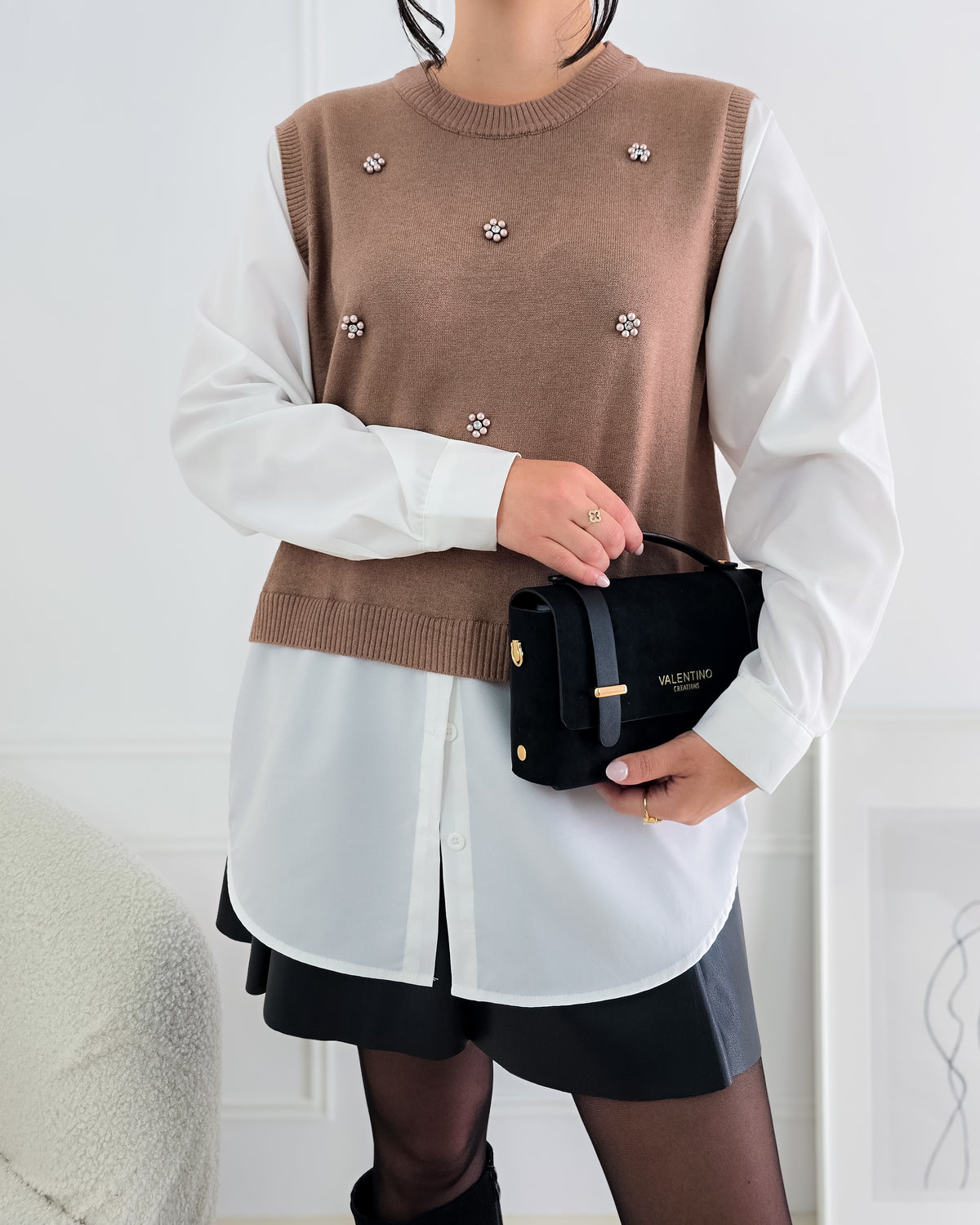 CAMISOLA ALICE CAMEL