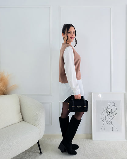 CAMISOLA ALICE CAMEL